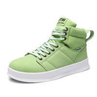 Zapatos De Hip Hop Para Hombres Sintéticos De Alta Calidad Zapatillas De Cuero Respirables Para Adolescentes Y Adultos - details 2