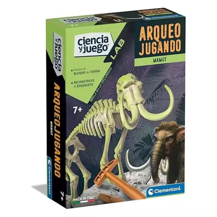 Clementoni Arqueojugando Mamut fosforescente 55540.6 - 1
