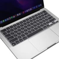 Funda Para Teclado Para MacBook Air 13.6" 15.2" A3113 A3114 A2941 A3401 A3186 A3185 A3403 Compatible Con M4 M3/M2/M1Chip pro 14.2/16 Silicona Impermeable Y Antipolvo - details 2