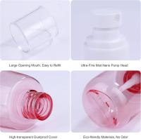 Botella de spray de niebla, botella de spray de viaje vacía de plástico transparente reutilizable para skinare loción/MAQUILLAJE spray/perfumes/cosméticos (30ml) - details 2