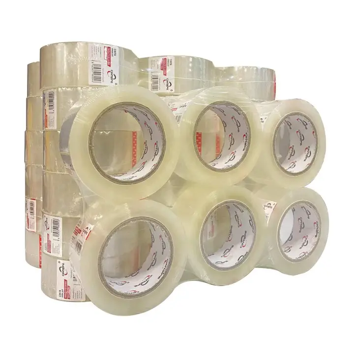 36 Rollos Cinta Embalar 48MMx100M Cinta embalaje Cinta adhesiva para Cajas y Paquetes-Color Transparente 36 UNIDA - 1