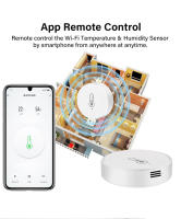 Tuya ZigBee-Sensor de temperatura y humedad para interiores, higrómetro, termómetro alimentado por batería, funciona con Smart Life, Alexa y Google Home, 3,0 - details 2