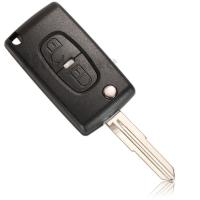 Carcasa De Llave Remoto Para Coche Jingyuqin Con 2 Botones Para Peugeot 4007 ET 4008 Citroen C-Crosser C4 Aircross Cubierta De Repuesto ABS - details 2