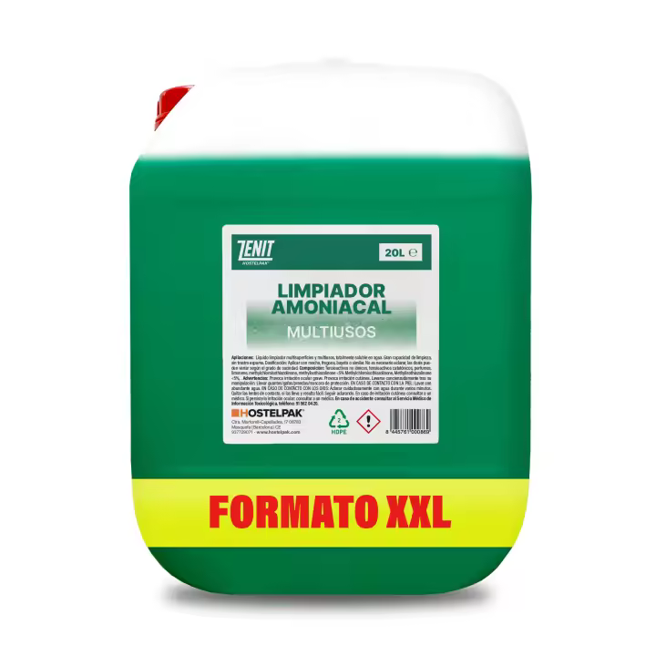 Hostelpak  20 l  Limpiador amoniacal   limpieza hogar  multiusos limpieza - 1