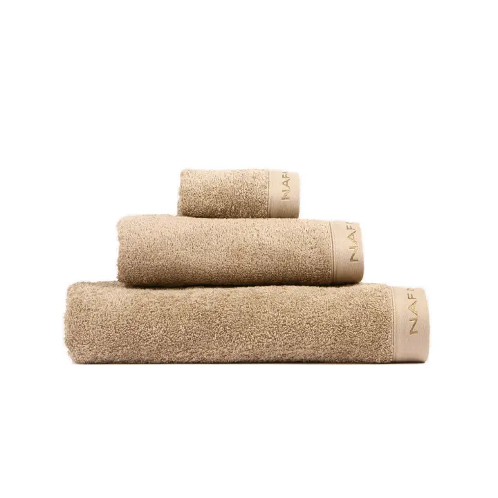 NAF NAF - 3 Toallas de baño 100% algodón CASUA. Medidas 30x50+50x100+70x140 cm. Disponible en varios colores. - 1