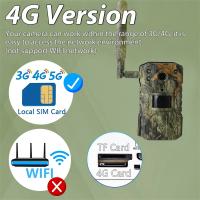 Cámara Solar impermeable para rastreo de caza, dispositivo con tarjeta SIM 4G de 4MP, 20M, detección de movimiento PIR, seguimiento de Vida Silvestre, visión nocturna de 30M - details 6