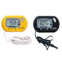 Termómetro Para Acuario Electrónico Y Impermeable Con Pantalla LCD Controlador Con Probar Para Tanque De Peces - details 2