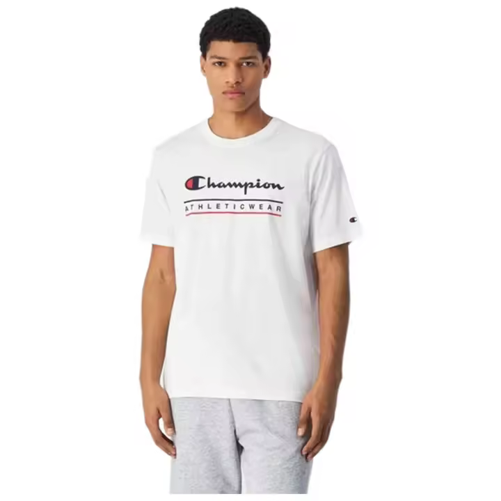 Camiseta de Manga Corta Champion  para hombre en color blanco - 1