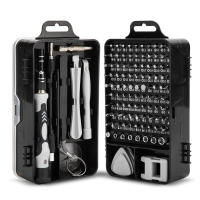 Juego De Destornilladores Multifuncionales 115 En 1 Magnético Herramientas De Reparación Para PC Teléfonos Móviles Relojes Y Hardware - details 0