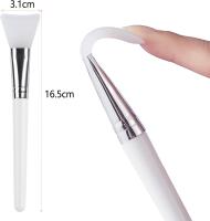 Cepillo de máscara facial, raspadores cosméticos de silicona sin pelo, cepillo aplicador de máscara de barro facial, máscara facial para aplicar, máscara de ojos, suero o bricolaje (2 piezas) - details 0
