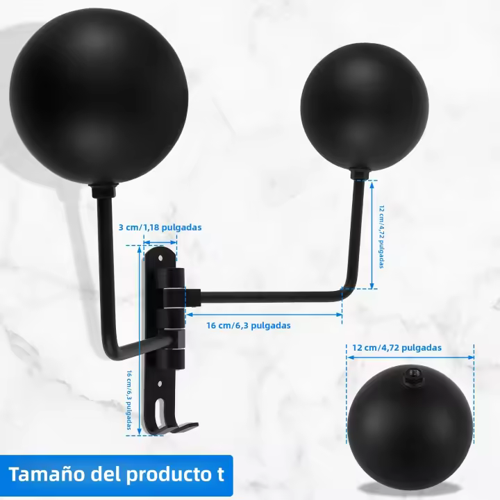 Soporte De Pared Para Casco De Motocicleta En Acero Con Gancho Estante De Almacenamiento Para Cascos De Bicicleta Chaquetas Y Gorras Unisex - 1