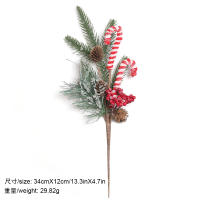 Adorno De Navidad 30CM Árbol De Navidad Ornamento De Nieve Pino Para Decoración Del Hogar Regalos De Año Nuevo Accesorio De Guirnalda - details 15