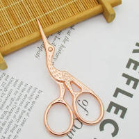 Tijeras De Coser Pequeñas Y Vintage Con Bocata Retro Para Bordado Y DIY Material Acero Inoxidable Herramienta De Corte De Hilo - details 7