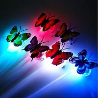 LED Glow Hair Braid Butterfly Light 5/10 Pcs Accesorios De Cabello Colorido Para Fiestas Y Decoración Navidad Para Niños Y Adultos - details 2