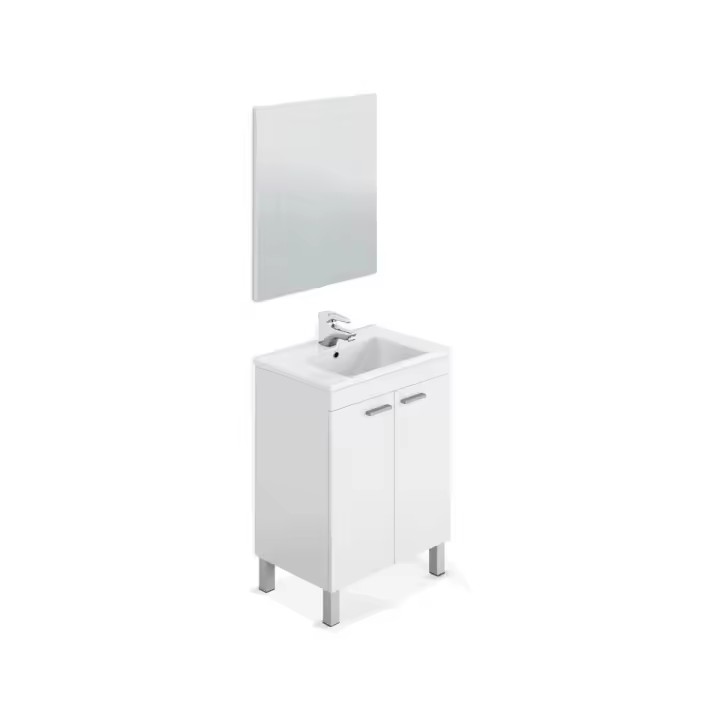 Duehome - Mueble de baño con espejo LC1 60 - 1