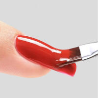 Pincel De Dibujo De Cepillo De Línea Para Uñas Con Mango Metálico De Doble Cabeza Herramientas De Manicura Para Pólipos De Gel Y Arte De Uñas - details 3