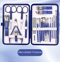 Juego De 9-19 Piezas Cortauñas De Acero Inoxidable Con Bolsa Plegable Kit De Manicura Herramientas De Belleza Para Uñas - details 3
