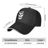 Gorro De Béisbol Misfits Heavy Metal Retro Punk Horror Con Diseño De Calavera Ajustable Para Hombres Y Mujeres Protección Solar Unisex Casual - details 3
