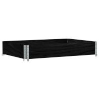 vidaXL Jardinera de madera maciza de pino 120x80 cm Color Marrón,  Negro,  Gris y mas - details 0