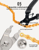 Herramienta De Instalación Y Remoción De Cadenas De Bicicleta TOOPRE Con Abrazadera De Cierre Rápido Para Mountain Bike Herramienta Mágica De Reparación De Bicicletas - details 6