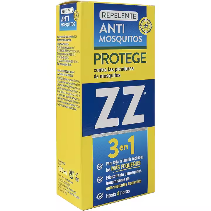 Zelnova Zeltia Repelente Antimosquitos | Defensa Integral Contra Todo Tipo de Mosquitos | Sin Olor | 8 Horas de Protección | 100 ml | Apto a Partir de 1 Año | Fácil de Aplicar Gracias a su Formato Spray - 1