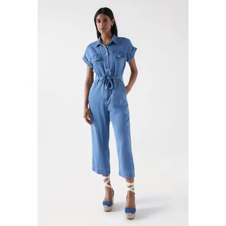 Ropa mujer Monos Salsa Jeans Mono 21008146 Azul - 1