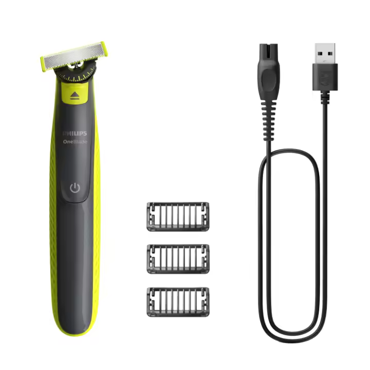 AFEITADORA CARA Y CUERPO PHILIPS ON BLADE QP2724/23 WET ADN DRY USB 45MIN -  Recíbelo en 2-3 días laborables - 1
