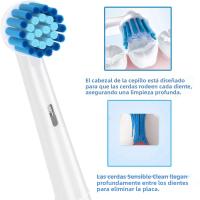 Cabezales De Repuesto Para Cepillo De Dientes Eléctrico Oral B Braun Sensitive Gum Care Paquete De 4/8/12/16 Piezas Para Adultos - details 4