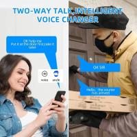 Cámara De Video Portero Con Chime WiFi Visión Nocturna Wireless Seguridad Inteligente Para El Hogar Recargable Batería Portón - details 2
