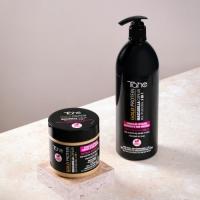 Tahe B.A.-Gold Protein-Cab.Teñidos/Brillo Mascarilla 1000 Ml C/Dosif - details 1