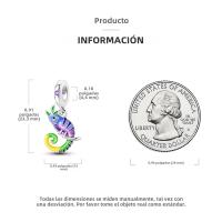 Encantos De Estrella Luminosa Platinados Para Pulsera Original Joyería DIY Simbolo Eterno Colgante De Amor Cadena De Seguridad Compatible Con Pulseras Originales - details 174