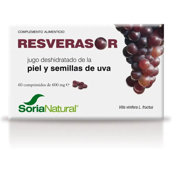 Soria Natural Resverasor 60 Cápsulas - Complemento Vegetal Antioxidante - 1