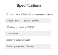 Rastreador Inteligente Bluetooth Slim Tuya Con Tag Lógico Para Claves Niños Billeteras Maletas Mascotas Anti-pérdida IOS Android Localizador Sin Cable - details 8