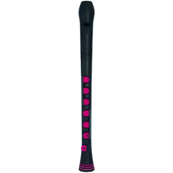Flauta Nuvo Recorder+ Digitación Alemana N-320RDBBPKG Negra/Rosa - 1
