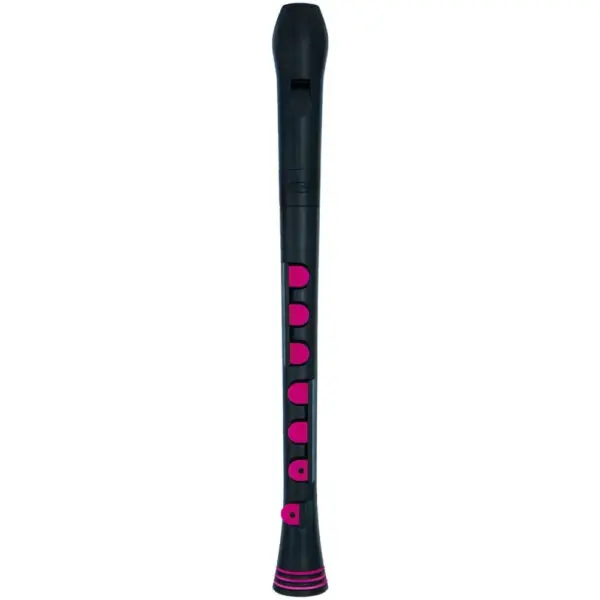 Flauta Nuvo Recorder+ Digitación Alemana N-320RDBBPKG Negra/Rosa - 1