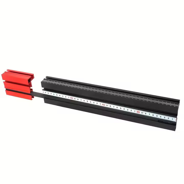 Perilla Telescopio De Aluminio 75 Tipo Para Router Y Torno Perilla De Encaje Para Máquina De Carpintería T-Slot Miter Track 50-87CM - 1