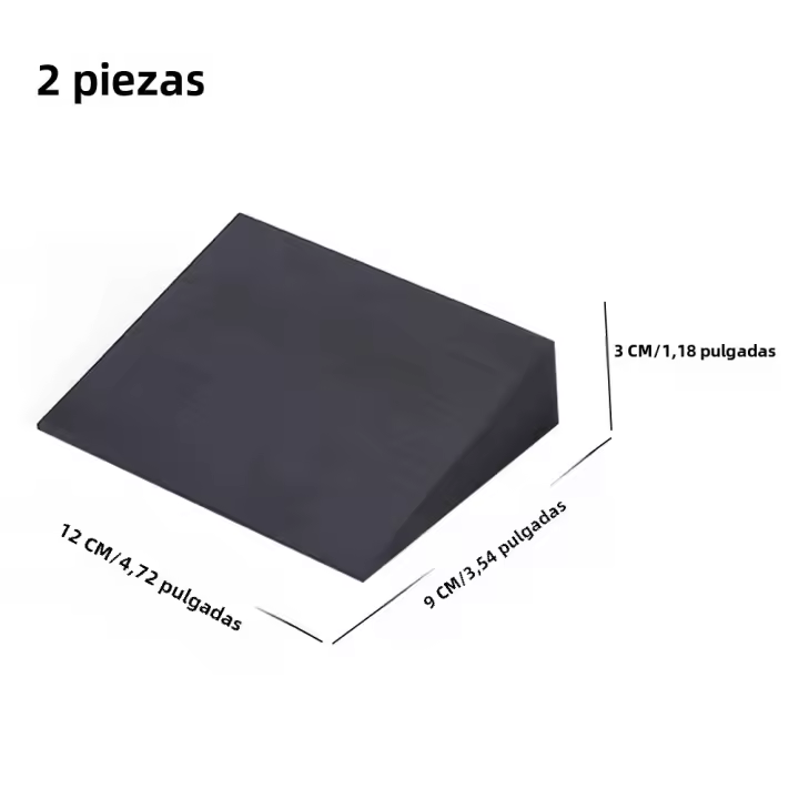 2 Pcs Almohadillas De Yoga Ligeras Para Estiramiento Y Soporte De Calfazos Espalda Y Muñecas Bloque De Squat Y Extensión Para Ejercicio Gimnasio Y Fitness - 1