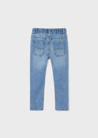 PANTALÓN VAQUERO DE NIÑO - CINTURA ELÁSTICA Y CORDÓN AJUSTABLE - MARCA MAYORAL. - details 1