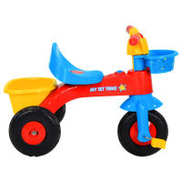 vidaXL Triciclo para niños multicolor - details 2