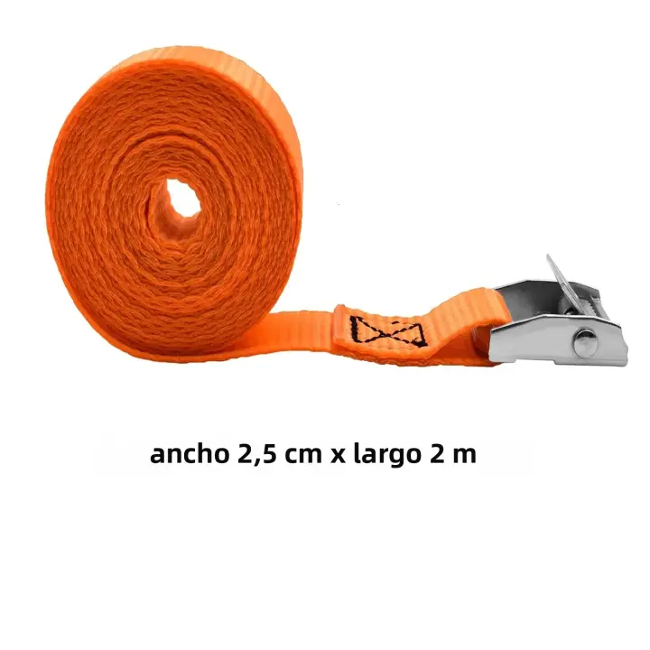 Cinturones De Tensión Ajustables Ratchet Para Carga Con Hebilla De Cam Adjustable Lanzamiento De Cuerda De Alta Resistencia - 1