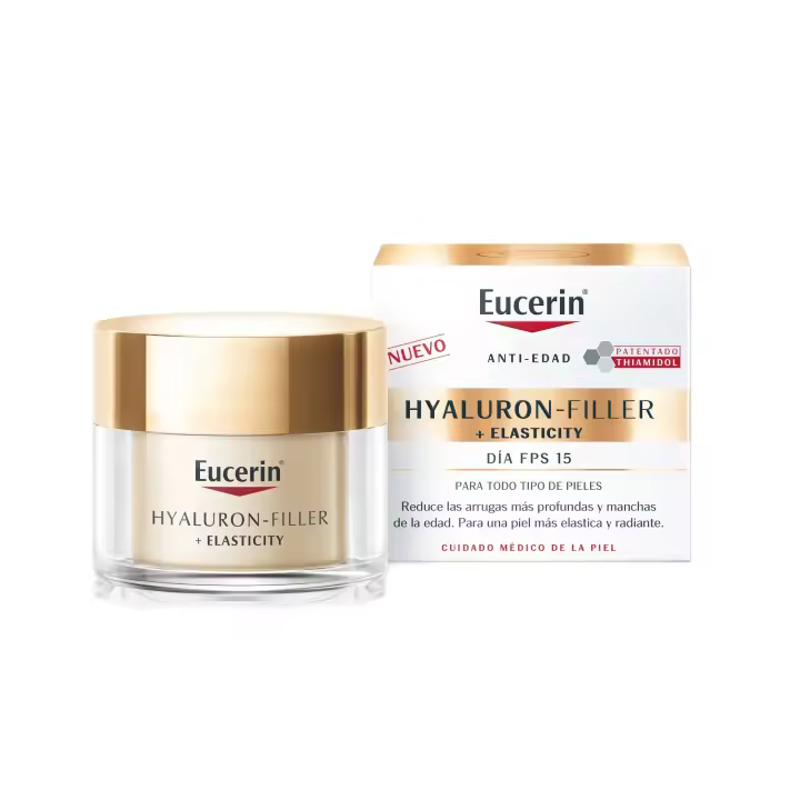 EUCERIN HYALURON FILLER + ELASTICITY CREMA DE DIA SPF15+ 50ML - 1