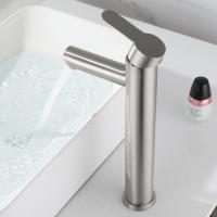 Grifo De Baño Negro Pulido Níquel Monohandle Para Lavabo Vanidad Mezclador De Basin Torneira Gourmet De Cozinha Instalación Montada En Pared Material De Acero Inoxidable - details 11