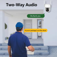 Cámara Solar Inalámbrica HD 1080P 2/4MP Con Batería De 7800mAh Detectores PIR PTZ Wifi CCTV Surveillance IP iCSee Para Seguridad Doméstica - details 2