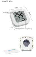 Sensor De Temperatura Y Humedad Zigbee 3.0 Tuya Con Pantalla LCD Control Remoto a Través De La Aplicación Smart Life Compatible Con Google Assistant - details 14