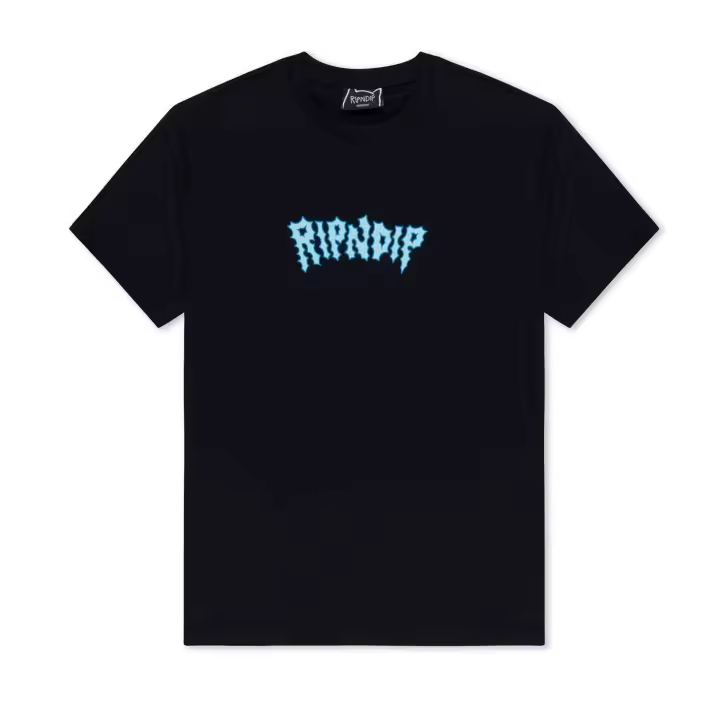 Camiseta de Manga Corta Ripndip Shocking Tee Black para unisex en color negro - 1