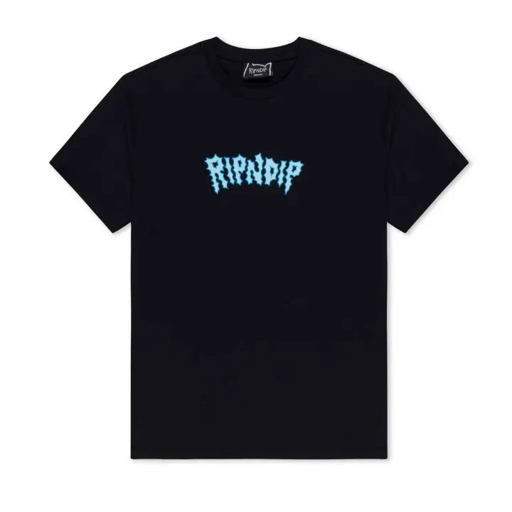 Camiseta de Manga Corta Ripndip Shocking Tee Black para unisex en color negro - 1