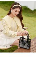Bolso Bandolera De Cadena Transparente Y Fresco De Goma Con Estilo De Internet Popular Pequeño Y Versátil Para Mujer - details 1