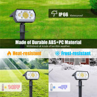 Lámpara De Punto De Luz Solar LED 64 LED Para Jardín Exterior Impermeable 3 Modos Luz De Pared Para Puerta Garage - details 6