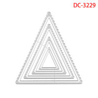 Molde De Corte De Metal En Forma De Flor Redonda Cuadrada Triangular Y Irregular Para Scrapbooking Tarjetas Y Manualidades - details 17