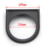 Gauge De Agua Y Aceite Negro 52MM Para Coche Con Soporte De Pod Holder Medidor De Nivel De Combustible Y Presión De Aceite - details 10